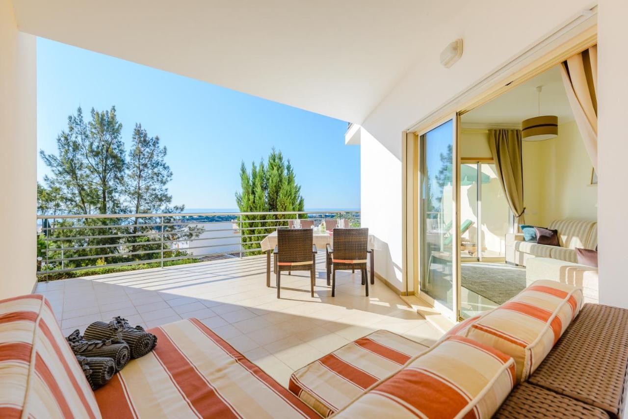 Bnb Homes Ocean View Apartment With Huge Sunny Terrace, 2 Swimming Pools & Tennis Court Albufeira Exterior photo